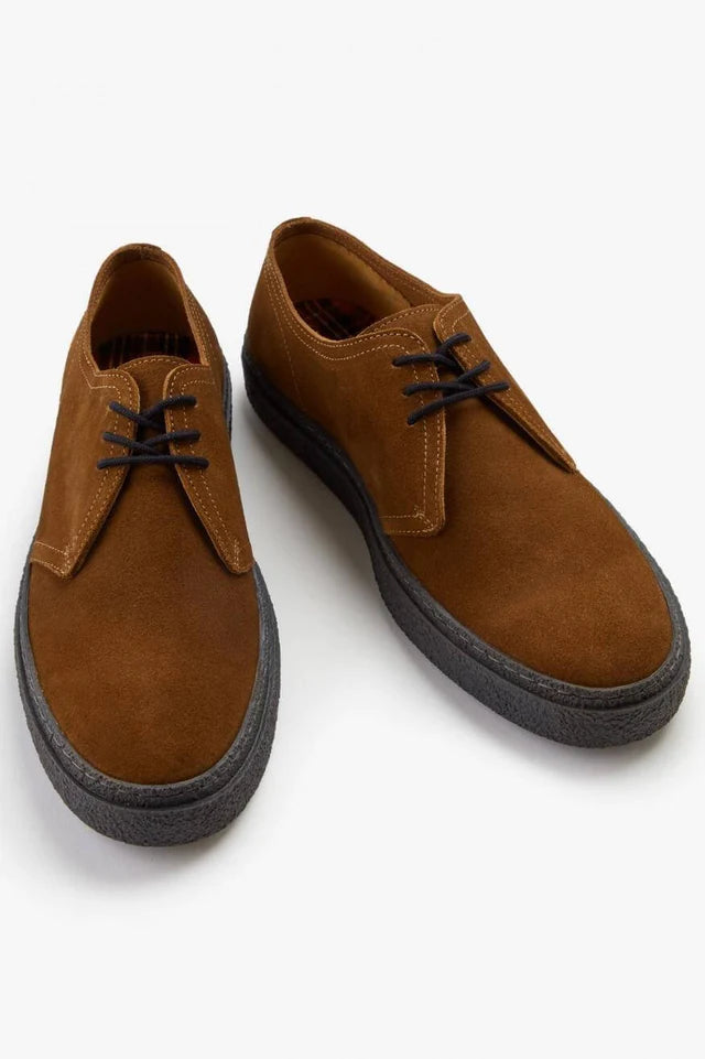 Fred Perry Zapato Hombre Linden Suede B4360 Ginge